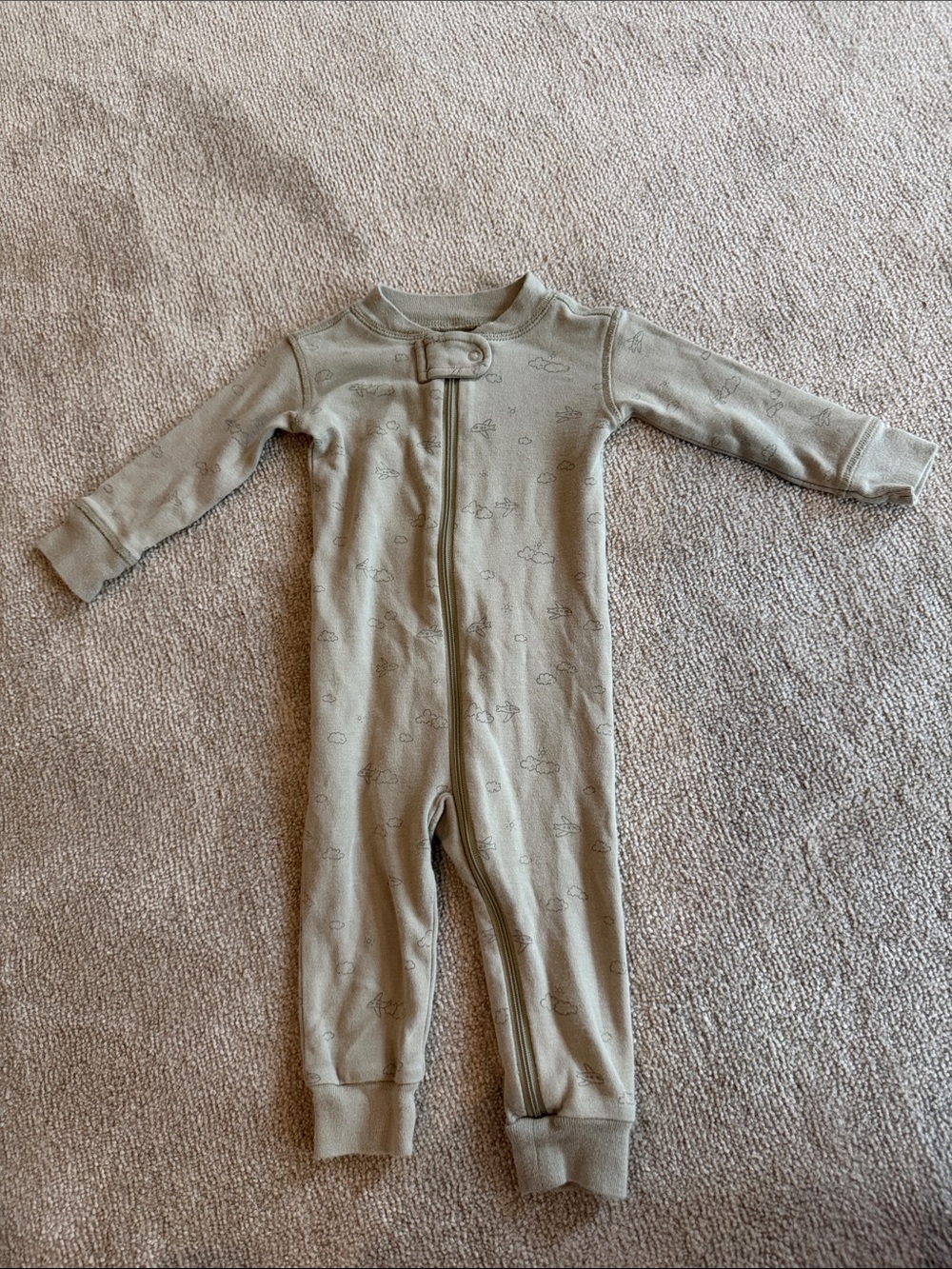 Quincy Mae One-Piece Zip Romper